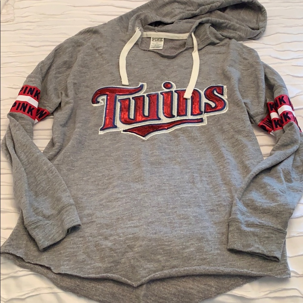Victoria Secret (Pink) Minnesota Twins Hoodie